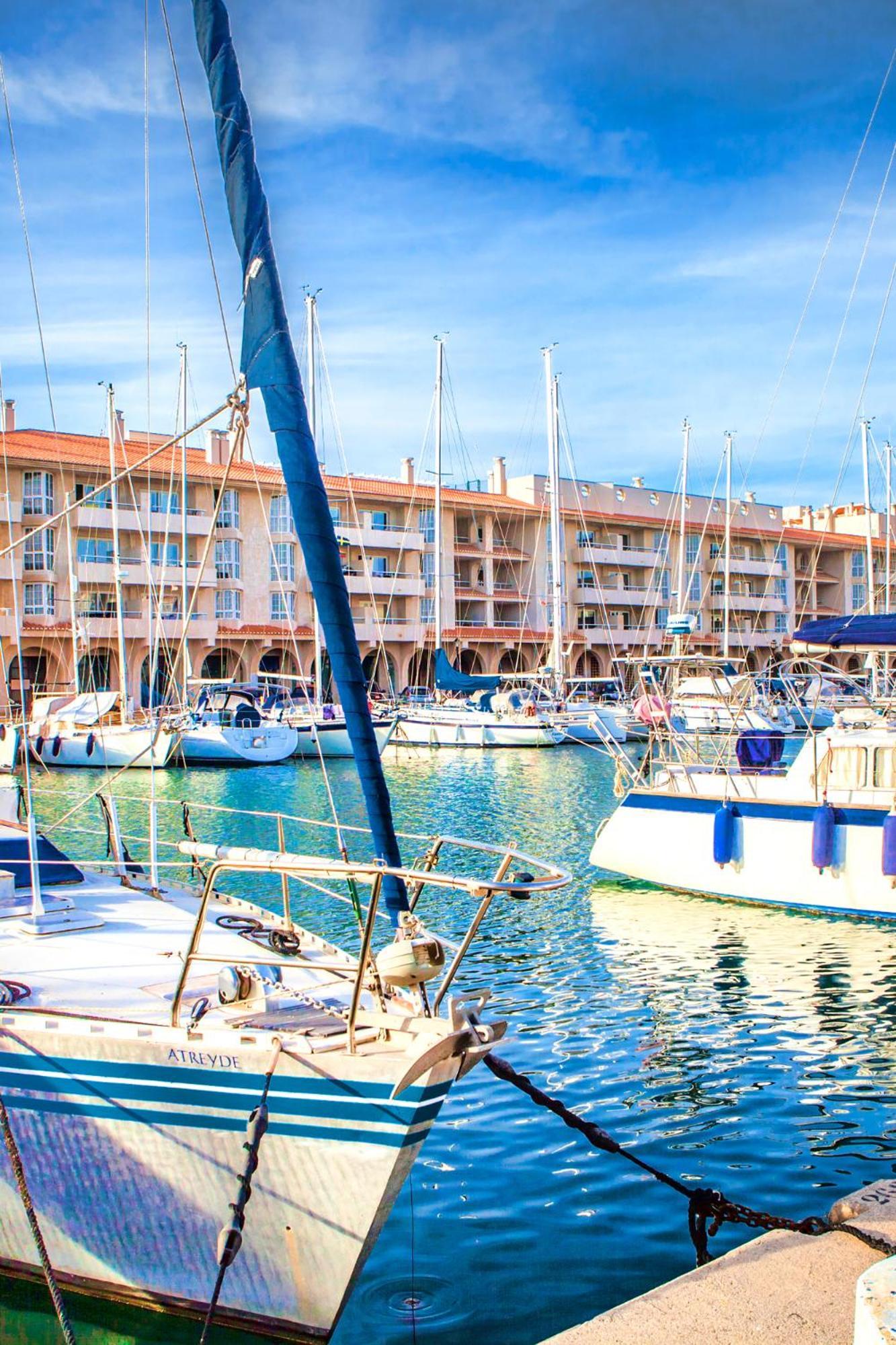 Expoholidays - Duplex Vistas Al Puerto Deportivo Almerimar Apartment Bagian luar foto